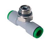 T200818 - Фитинг - тройник цанговый поворотный из технополимера