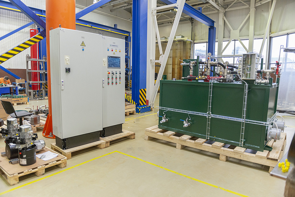 Гидростанция CTR-KV-C0110 для участка сборки клетей стана 450