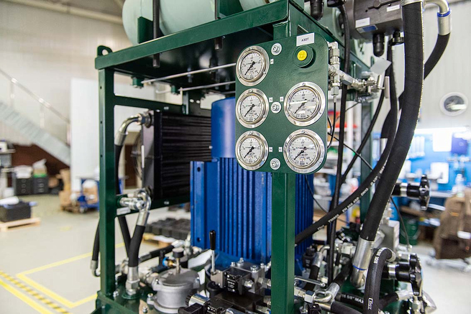 Гидростанция CTR-KV-B1676-2 для подвесной рельсосварочной машины