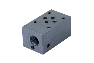 KTM3-P/10N - Плита для клапана КТ08 в канале Р, сталь