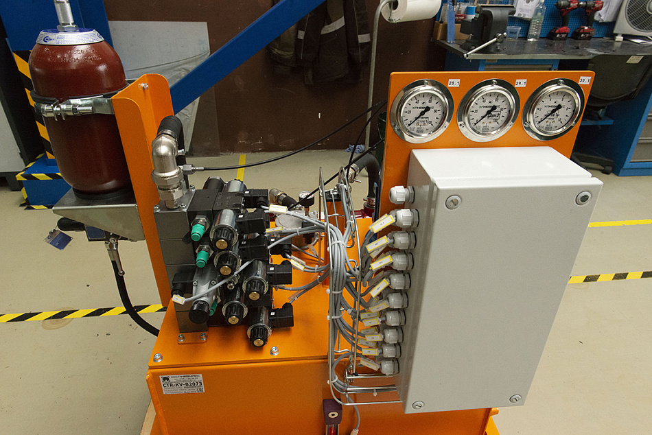 Гидростанция для стана холодной прокатки труб ХПТР4-8