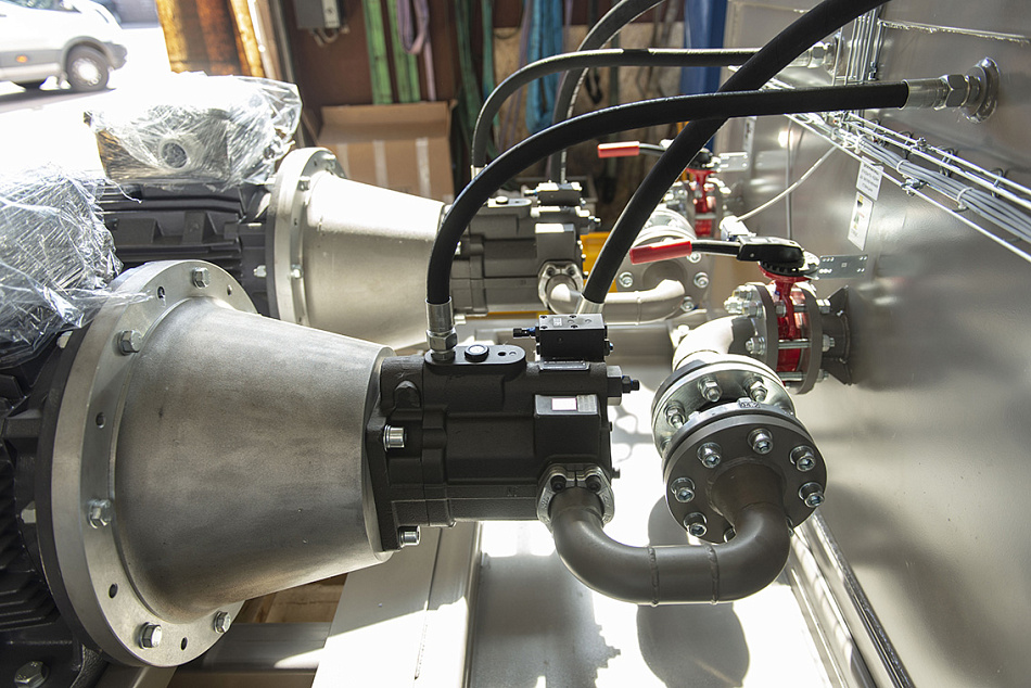CTR-KV-C0234  - гидростанция для стенда кантовки слябов ККЦ-2
