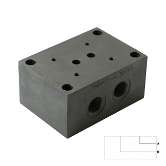 PMRPC1-AL3G/10_1961051 - Плита для регуляторов расхода