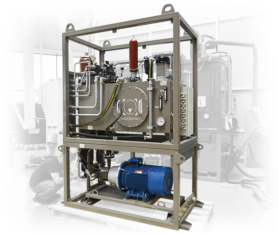 Гидростанция управления люковым загрузочным устройством рудника CTR-KV-B1948