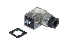 315.11.02L - Электроразъем 15мм с индикацией 110V AC