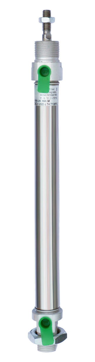 1280.32.0050.M - Миницилиндр пневматический ISO 6432