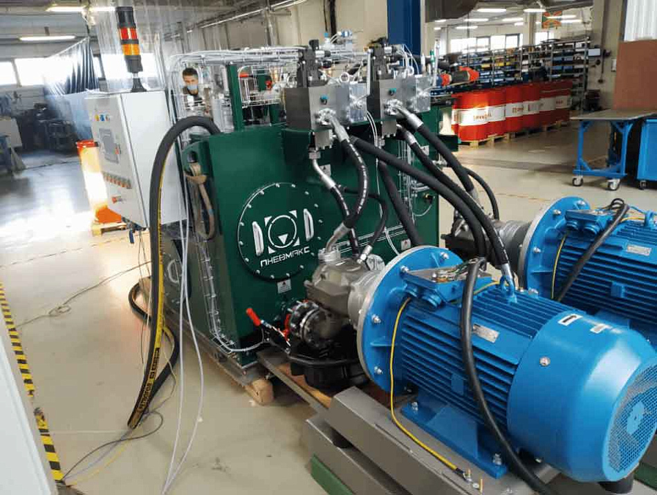 Насосная станция CTR-KV-B0964 установки линии инспекции 5-ти клетьевого стана