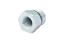 E70100002 - Переходник  3/4"-16UNF - G1/4" (тип N;  вместо клапана КТ08)