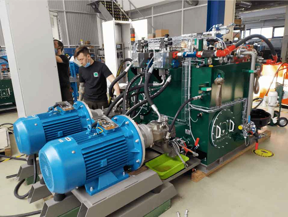 Насосная станция CTR-KV-B0964 установки линии инспекции 5-ти клетьевого стана