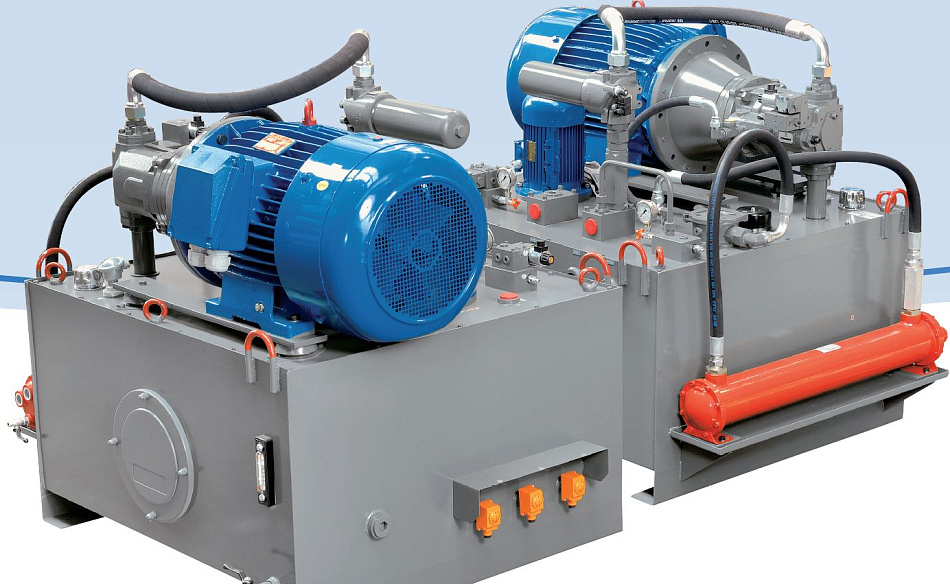 Насосная станция и гидроблок для гидравлического пресса Д0437