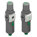 T173BEMCD - Фильтр-регулятор с встроенным манометром, G1/2", 0...12бар, 50мкм, 3500 нл/мин, технопол