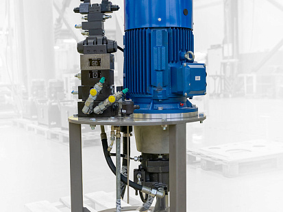 Гидростанция CTR-KV-B1337 для грейфера Р6-3200 (Credeblug, Испания)