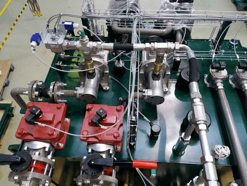 Насосная станция CTR-KV-B0964 установки линии инспекции 5-ти клетьевого стана