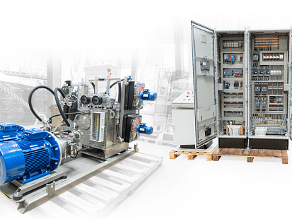 Гидропривод CTR-KV-B1485 кантователя горячекатаных рулонов листовой стали