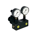 DKS3_9520648 - Реле давления (230VAC/50Hz, 10-100бар) с манометрами, G3/8".