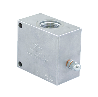 005.533.E01.F_C-1GAS-114N-T-005.533.E01 - Плита для встраиваемого клапана VEP, P-T -1", алюминий