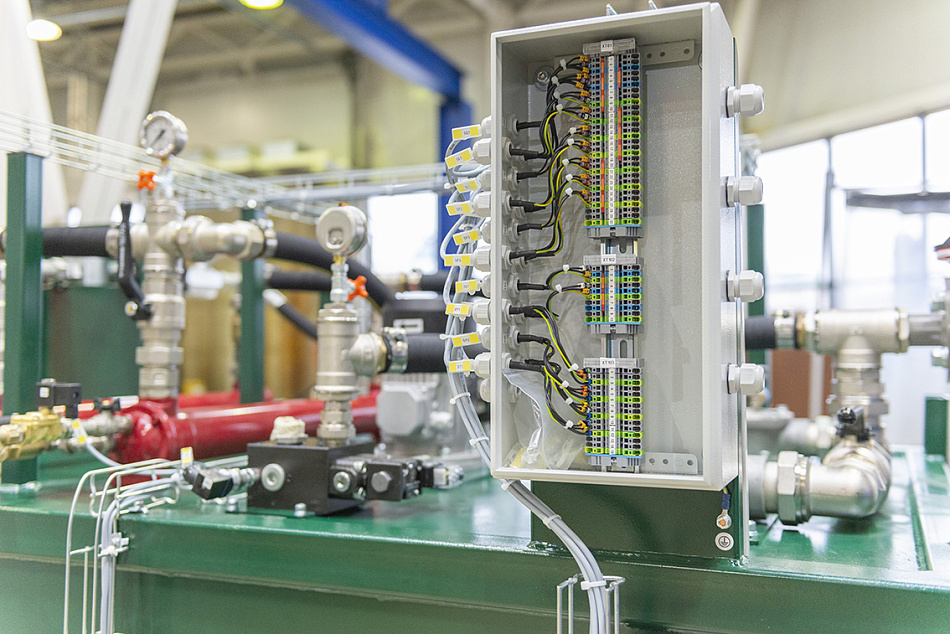 Гидростанция CTR-KV-C0110 для участка сборки клетей стана 450