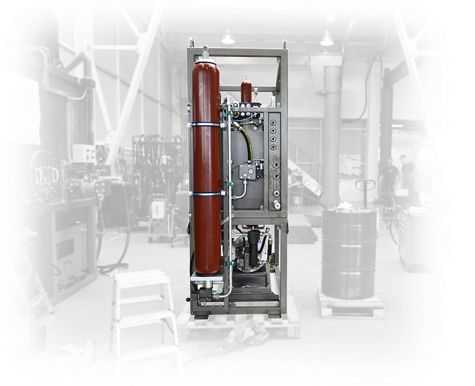 Гидростанция управления люковым загрузочным устройством рудника CTR-KV-B1948