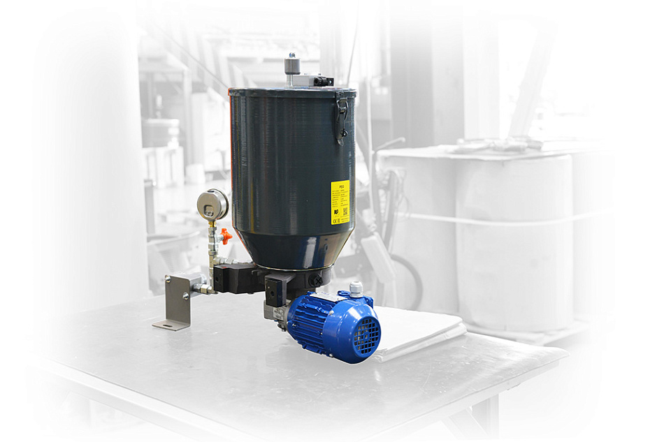 Система консистентной смазки для кантователя рулонов CTR-KV-L0048