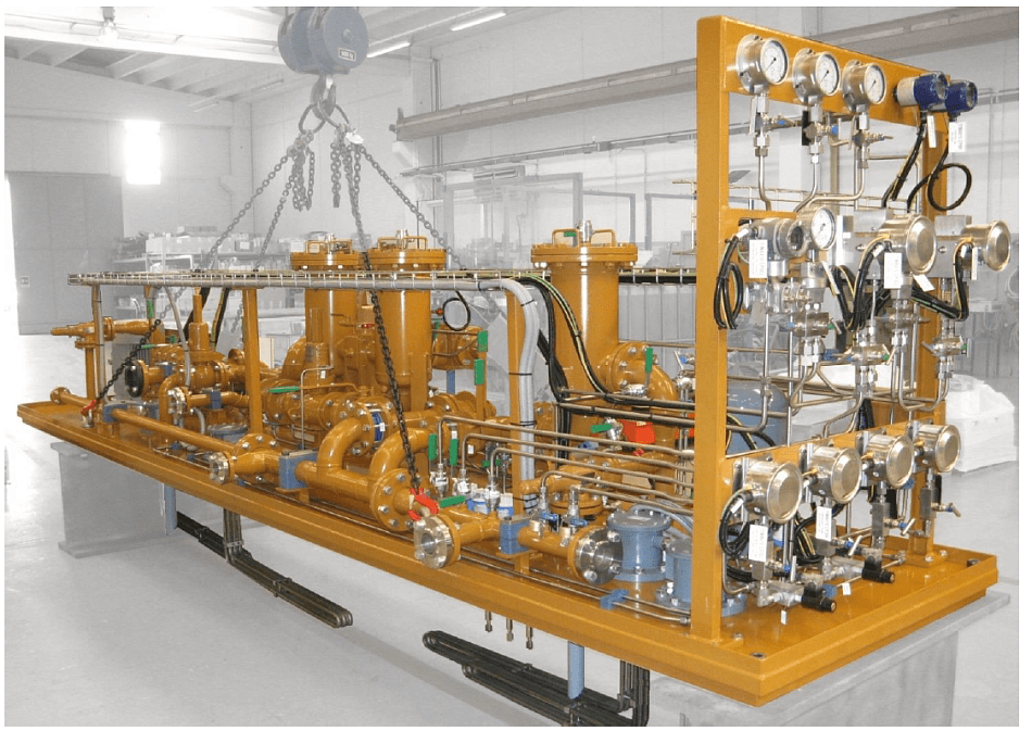 Станция смазки для турбины мощностью 10 МВт