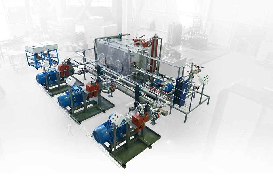 Гидростанция CTR-KV-D0040 для механизма загрузки слябов стана 2000