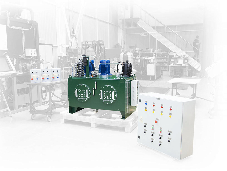 Гидростанция манипулятора сборки сталеразливочных ковшей