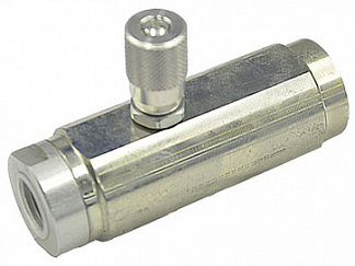 V0581/C_VRFU 90/C 1/4"_VRC01 - Регулятор расхода одностороннего действия трубного монтажа