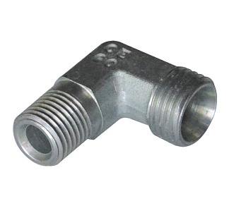 102033.1 - Фитинг угловой с конической резьбой BSPT