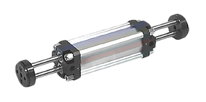 1325.100.0100.01 - Цилиндр пневматический с параллельными штоками 