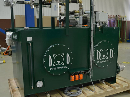 Станция смазки CTR‐KV‐C0023 привода скипового подъемника в доменном цеху