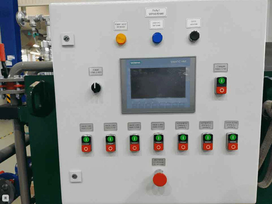 Насосная станция CTR-KV-B0964 установки линии инспекции 5-ти клетьевого стана