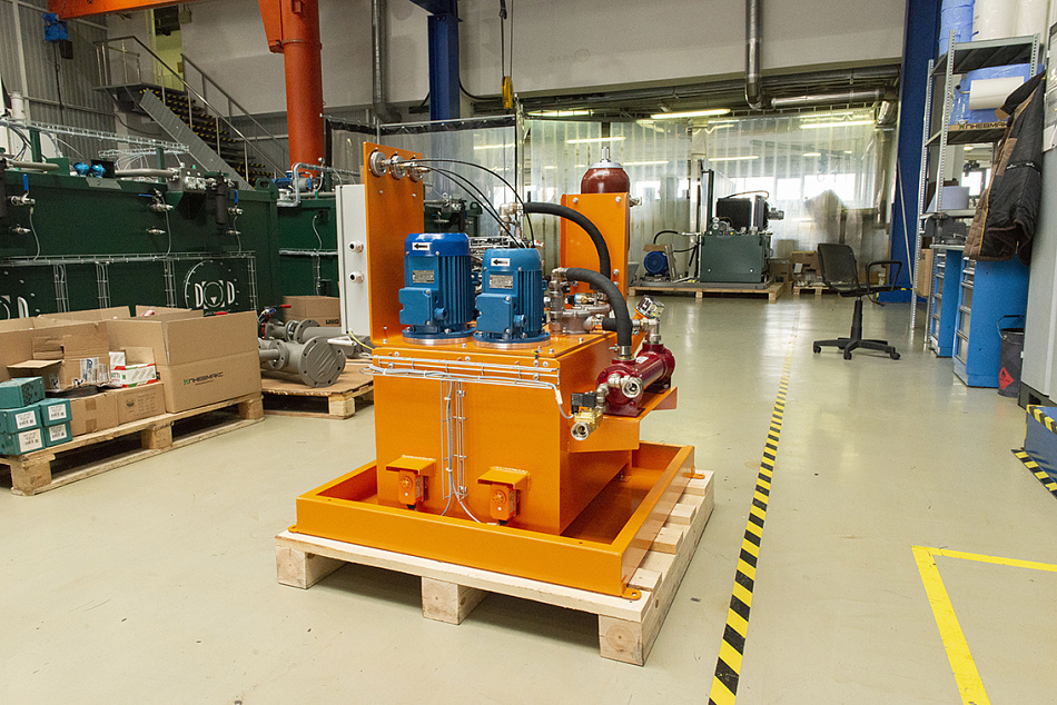 Гидростанция для стана холодной прокатки труб ХПТР4-8