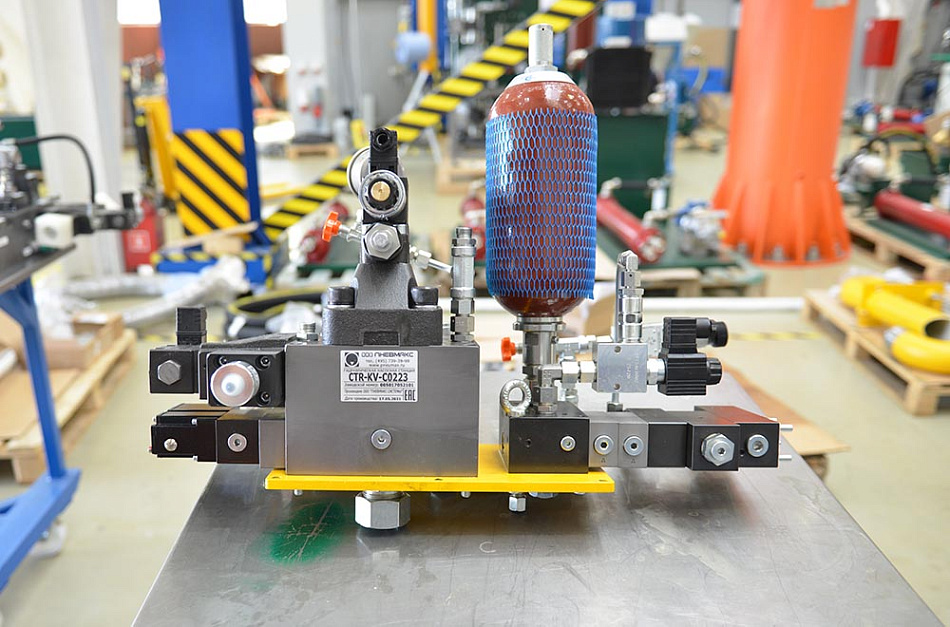 Гидросистема кромкофуговального пресса листогиба Jaromet NCJ 80-500 CTR-KV-C0223