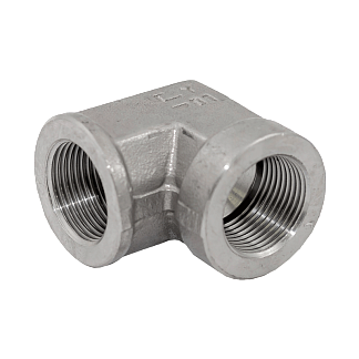 314206 - Уголок-соединитель с внутр. резьбой BSP, нержавеющая сталь