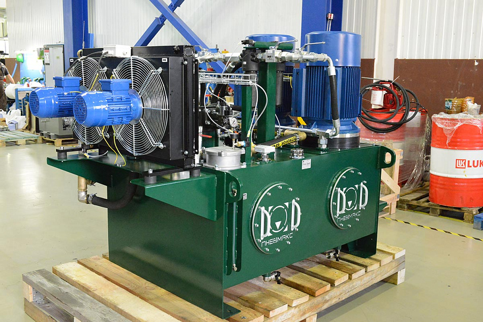 Гидростанция CTR-KV-B0693 для управления приводами оборудования шихтоподачи комплекса доменной печи