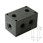 P2D-F/21 - Плита для батарейного монтажа