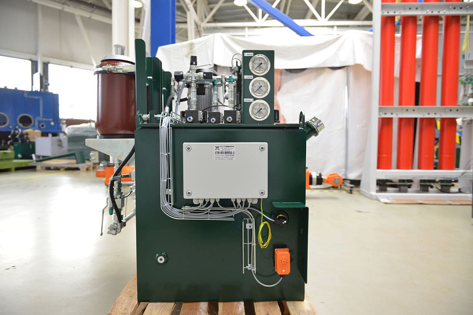 Гидростанция CTR-KV-B0955-2 для управления паровым клапаном турбины К-19 (Нижний Тагил)