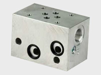 E60403010 - Плита СЕТОР 03 (выходы G3/8" сбоку) алюм  для РРС гидростанции