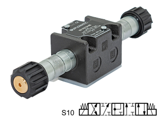 DS3-S10/11N-D00 - Распределитель гидравлический CETOP 03