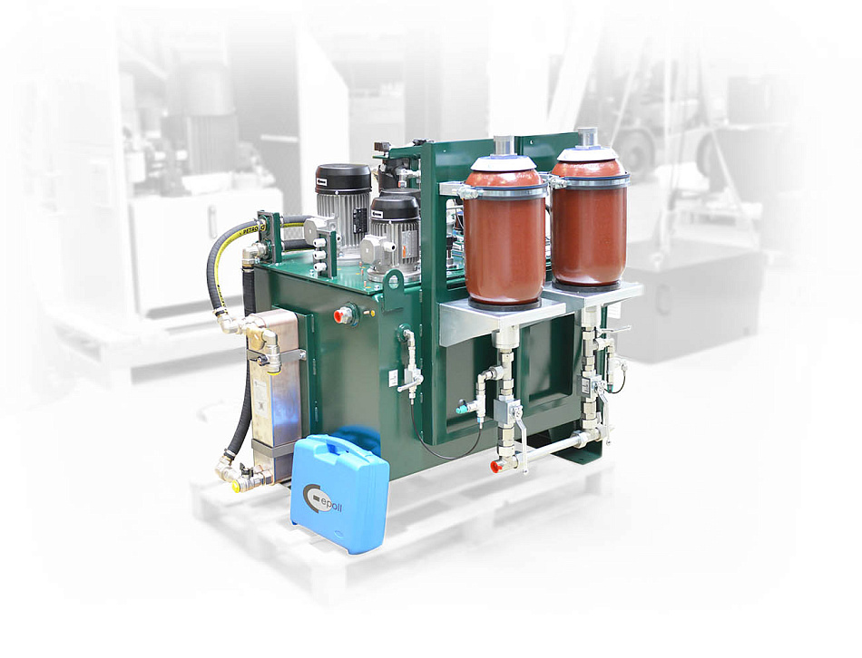 Замена сервомотора Woodward VariStroke-I (VS-I) и маслонапорной установки на паровой турбине M100-B80. CTR-KV-B1675