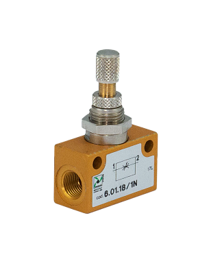 6.01.18/1N - Дроссель пневматический без обратного клапана