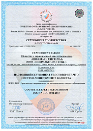 ISO ПНЕВМАКС СИСТЕМЫ