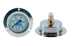 M63-250/10PF_(без поверки) - Манометр вибростойкий
