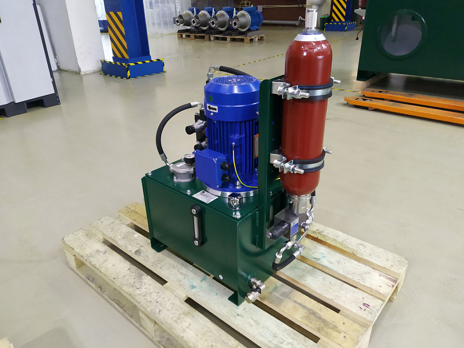 Гидростанция CTR-KV-B1122 для поджима нажимных валков стана винтовой прокатки