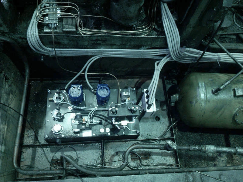 Модернизация смазочных систем эксцентриковых прессов (КМГ-24, КМГ-27, КМГ-28)