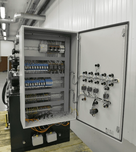 Циркуляционная система смазки CTR-KV-B0155 для установки на подшипники электродвигателя мельницы Ш-50М