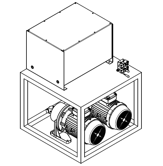 Гидростанция CTR-KV-B0018 для мельниц ММС70х23A, MMC90x30A, MMC95x29,MMC93x31, МРГ55х75, МШЦ45х60, МШРГУ 45х60
