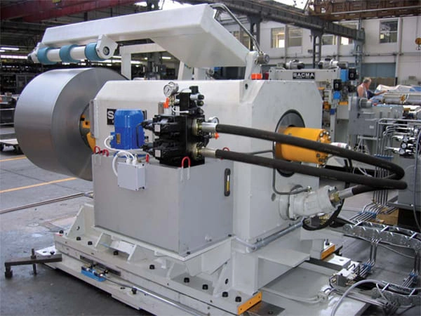 Гидросистема разматывателей