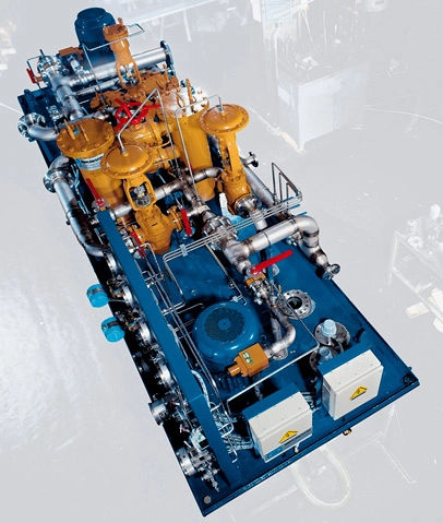 Гидравлическая система смазки и охлаждения подшипников турбины