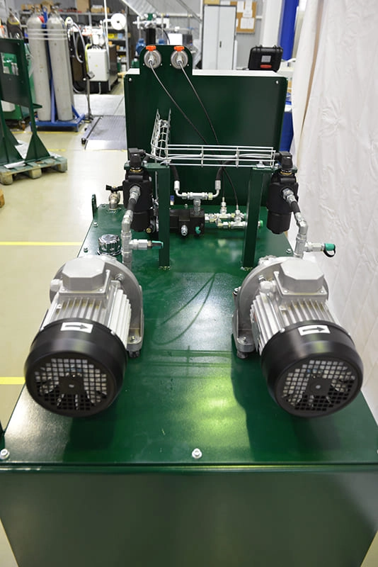 Система смазки масло-воздух CTR-KV-L0011 для централизованной смазки привалковой арматуры стана "170" сортового цеха